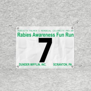 Dunder Mifflin Fun Run Race #7 (Darryl) T-Shirt